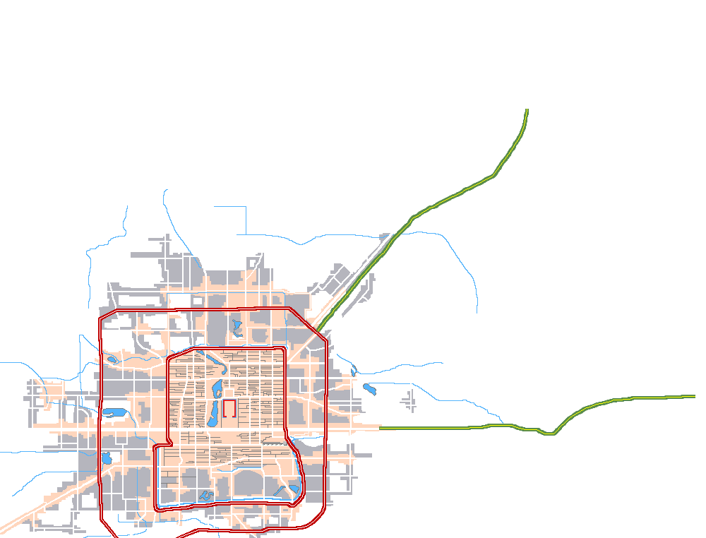 Beijing map anno 1995